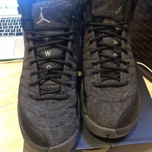 Jordan retro 12 Wool size 7y grade school